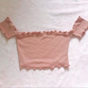 ❤️ Fashion Nova off the shoulder crop top